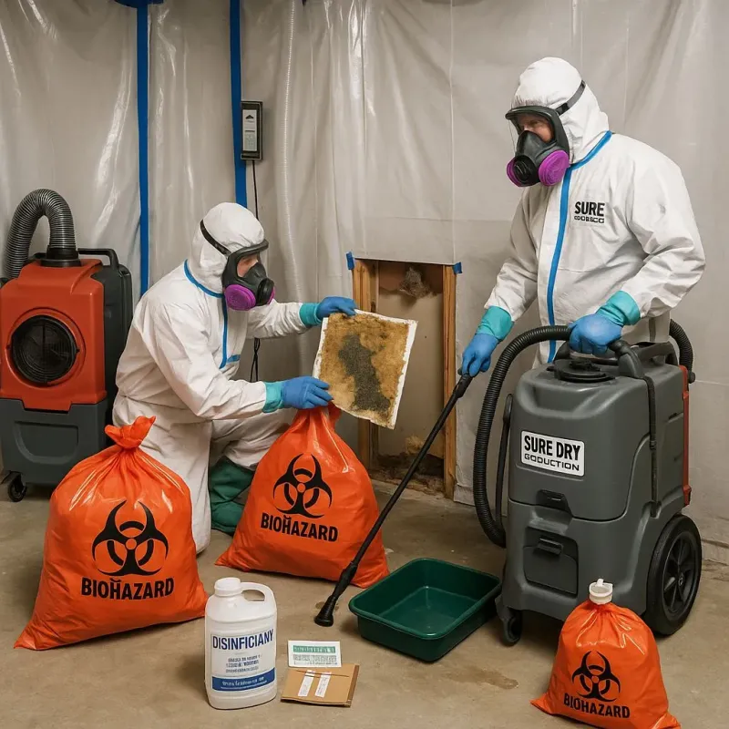 Contaminated Water Handling Protocols process in Hanceville, AL