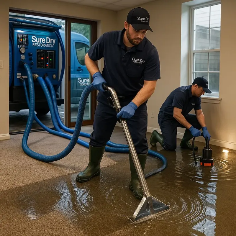 Water Extraction and Removal process in Hanceville, AL